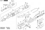 Bosch 0 607 261 104 400 WATT-SERIE Pn-Straight Grinder-Ind. Spare Parts